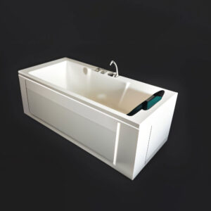 Massage Bathtub – Acrylic Body with 8 Water Jets, LED Light & Custom Add-Ons | BT 2015