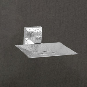 Chrome Finished Brass Wall Mount Soap Dish | LBA 204