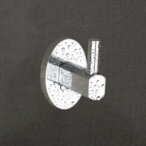 Brass Robe Hook | Sleek & Strong | Chrome Finish | LBA 302