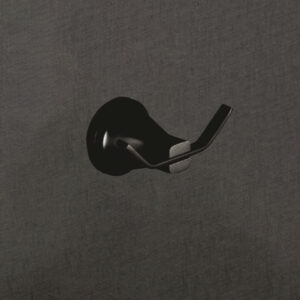 Brass Robe Hook | Premium Build  | Black Finish | Corrosion & Wear Resistant | LBA 3302
