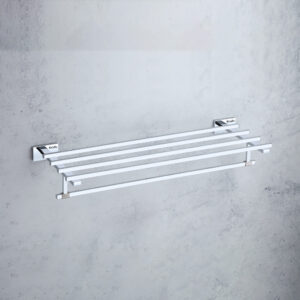 Wall Mounted Stainless Steel Towel Rack | BM 301 | Chrome Finish
