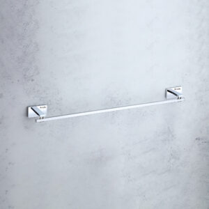 Wall Mounted Towel Rod | BM 302 | High-Grade Brass & Stainless Steel 304 | Chrome Finish