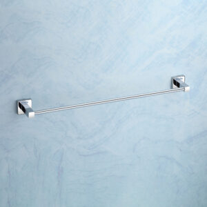 Premium SS 304 Chrome Finish Towel Rod | Durable Wall Mounted Bathroom Accessory | DR-802