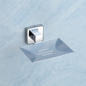 Wall Mounted SS 304 Soap Dish | Chrome Finish Bathroom Accessory | DR-803