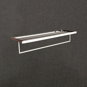 Brass Towel Rack | Chrome Finish | Stylish & Space-Saving Design | Product Code: LBA 1711