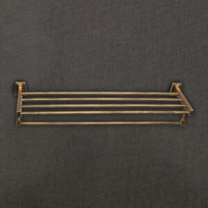 24-Inch Brass Towel Rack | Antique Finish - LBA 3011
