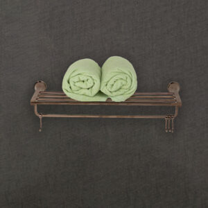 Brass Towel Rack |Rose Gold Finish | LBA 3111