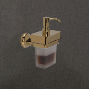 Wall-Mounted Liquid Soap Dispenser | Product Code: LBA 3212 | Gold Finish