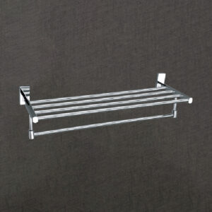 Towel Rack| Chrome Finish | 600 mm | 24 Inch  | LBA 411