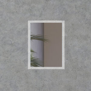 Sleek and Minimal Rectangular Designer Wall Mirror | LM 1011