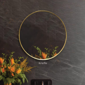 Round Aluminium Framed Mirror | Stylish Wall Accent for Modern Living & Bath Spaces | LMF 4004 | LMF 4005 | LMF 4006 |