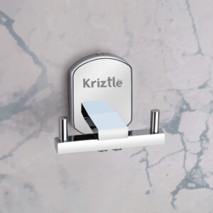 SS 304 Robe Hook for Bathroom & Kitchen – Chrome, Black, Gold+Black & Rose Gold+Black Finishes | VL-206