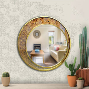 SS PVD Designer Mirrors | Customisable Shapes, Finishes & LED Options